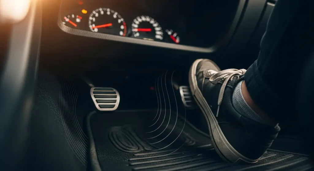 رجة في السيارة عند بداية المشي ما السبب؟