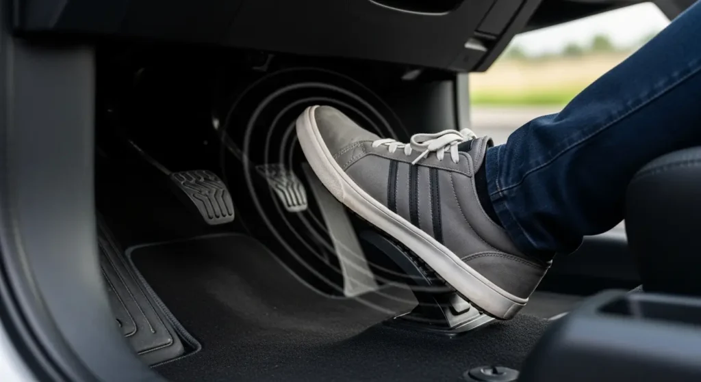 ما سبب رجة في السيارة متزامنة مع الدعس على دواسة البنزين؟